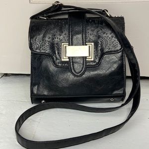Small faux leather purse